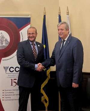 Preşedintele CCIB, întrevedere cu noul ambasador al Emiratelor Arabe Unite