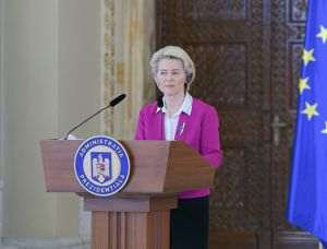 Von der Leyen, primită la Palatul Cotroceni