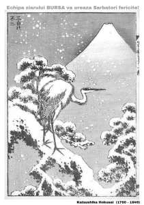 Echipa ziarului BURSA vă urează Sărbători fericite!