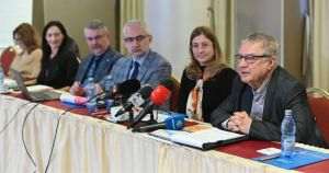 De la dreapta la stânga: Septimiu Stoica, Alina Radu, Alexandru Păuneascu, Liviu Fenoghen