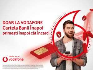 Vodafone lansează Cartela Banii Înapoi 