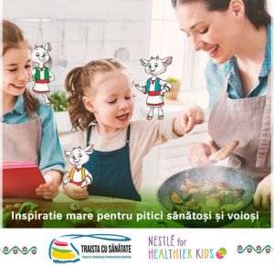 10.000 copii din 5 judeţe participă la disciplina "Traista cu sănătate", susţinută de Fundaţia Tradiţii Sănătoase şi Nestle