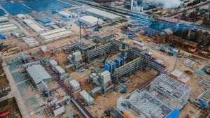 Centrala pe cogenerare de pe platforma Petromidia este realizată în proporţie de 81%