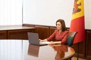 Maia Sandu: "În marea familie europeană, acolo merge Republica Moldova"