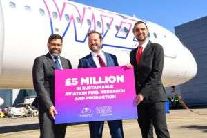 Wizz Air investeşte 5 milioane de lire într-un producător de combustibil sustenabil