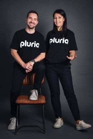 Andrei Cretu, CEO şi co-fondator al PluriaGabriela Drăghia, co-fondator şi CRO al Pluria
