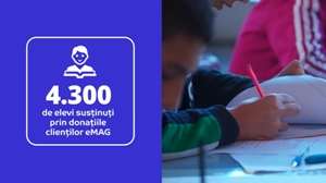 Clienţii eMAG consideră că educaţia este cel mai important factor care poate contribui la progresul ţării