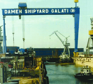 Angajaţii "Damen" Galaţi vor avea un nou sistem de salarizare, astfel încât, de la 1 ianuarie 2009, toate sporurile angajaţilor sunt incluse în salariu.