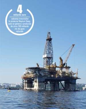 Neptun Deep - începe exploatarea gazelor din Marea Neagră; România îşi câştigă independenţa energetică