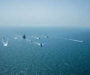 Peste 750 de militari din mai multe ţări, printre care România, Franţa, Marea Britanie, SUA, participă la un exerciţiu militar în Marea Neagră
