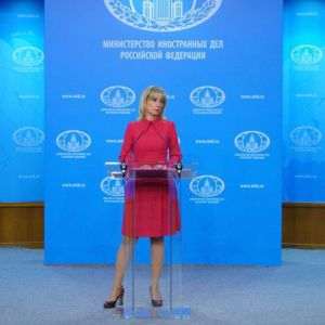 Sursa foto: facebook / Maria Zakharova.