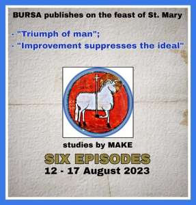 "Triumph of Man" and "Improvement Suppresses the Ideal"