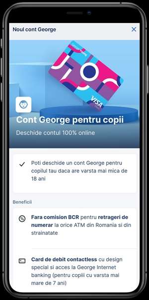 BCR lansează George Junior