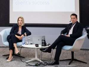 Cerasela Baiculescu, Country Leader IBM Romania and Moldova - Adrian Năstase, Country Leader, President of the Board of Directors of ASEE Solutions Romania
