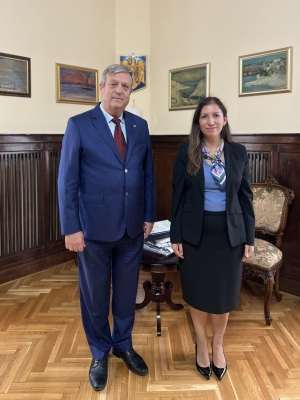 Consiliera comercială a Ambasadei Republicii Turcia în România în vizită de rămas bun la CCIB
