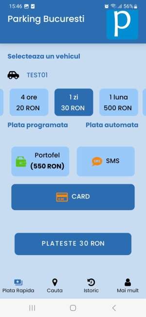 Nicuşor Dan anunţă o nouă versiune a aplicaţiei de plată a parcărilor administrate de Primăria Capitalei