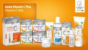 COSMETIC PLANT relansează gama Vitamin C Plus - 3 produse noi şi un design reînnoit 