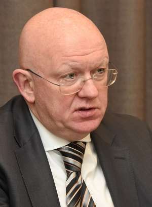 Vasily Nebenzya, Ambasadorul Rusiei