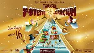 Vineri începe "Povestea de Crăciun" la Opera Comică pentru Copii