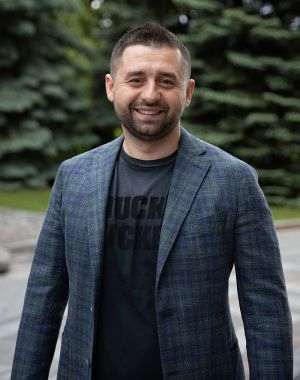 David Arahamia, , liderul partidului "Slujitorul poporului"