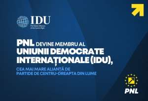PNL a aderat la Uniunea Democrată Internaţională