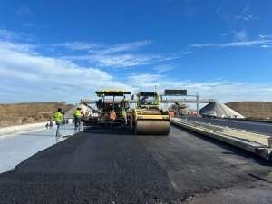 CNAIR: "Au fost reluate lucrările pentru finalizarea construcţiei A0 Sud între A2 şi DN5"