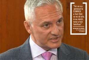 "The way in which COMVEX came under the control of Dan Drăgoi is the scheme of a scam"