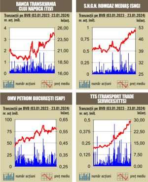 Deprecieri pentru indici, pe fondul unei lichidităţi peste media zilnică a anului trecut