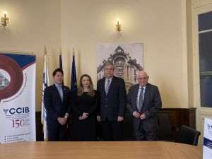 Preşedintele CCIB s-a întâlnit cu l Min Seok Ko, consulul onorific al României la Incheon, Republica Coreea, aflat într-o prima vizită în România