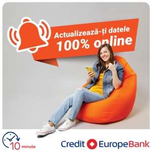 Credit Europe Bank România continuă parcursul de digitalizare