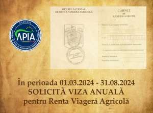 APIA vizează carnetele de rentă viageră agricolă