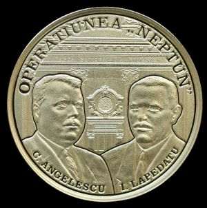 Banca Naţională a României lansează în circuitul numismatic o monedă din aur cu tema 80 de ani de la desfăşurarea Operaţiunii ,,Neptun" 