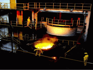 Cheap gas for the steel and metalworking industry