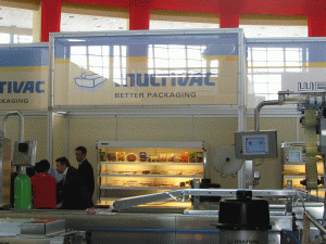 Standul "Multivac" România SRL, la Târgul Indagra Food.