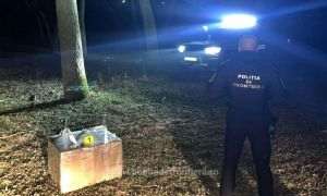 Ţigări de contrabandă reţinute cu focuri de armă la frontiera cu Republica Moldova