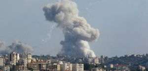 Israelul a bombardat o suburbie a Beirutului, încălcând încetarea focului cu Hezbollah