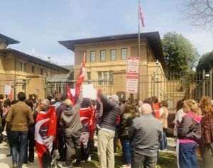 Zeci de mii de oameni protestează la Istanbul faţă de încarcerarea primarului Ekrem Imamoglu