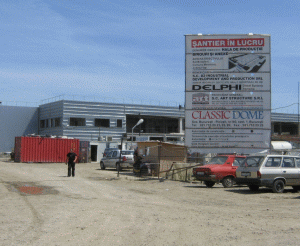 Proiectul investiţional de la Miroslava a fost prezentat de oficialii companiei "Delphi" la jumătatea anului 2007.