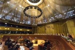 "Curtea de Justiţie a Uniunii Europene". Sursa: https://curia.europa.eu/