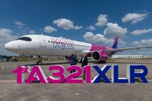 Airbus livrează primul A321XLR cu motor Pratt & Whitney către Wizz Air