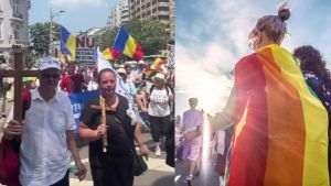 Marşul Normalităţii şi Bucharest Pride, desfăşurate în aceeaşi zi
