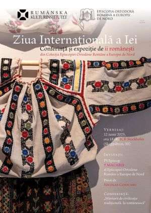 Expoziţie de ii româneşti la ICR Stockholm