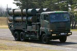 Japonia efectuează primul tir de rachetă sol-navă de tip Type-88