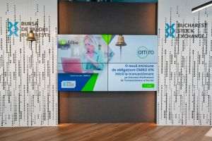 OMRO listează obligaţiuni de 12,3 milioane de lei pe piaţa AeRO a Bursei de Valori Bucureşti