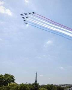 Franţa îşi afişează forţa militară de Ziua Naţională