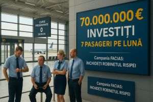 FACIAS a sesizat Parchetul European după ce statul a investit 70 de milioane de euro în modernizarea Aeroportului Tulcea, care deserveşte în medie doar 7 pasageri pe lună