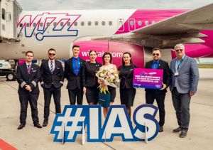  Wizz Air atinge pragul de 8 milioane de pasageri transportaţi de pe Aeroportul Iaşi