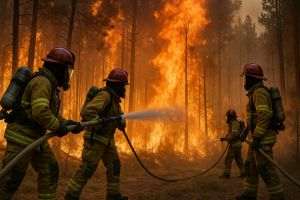 Sud-estul Europei în flăcări: Bulgaria, Turcia, Grecia şi Albania se confruntă cu o criză climatică fără precedent