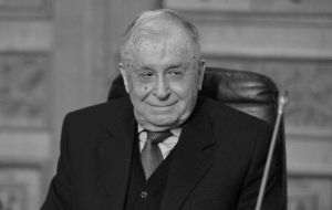 Sicriul fostului preşedinte Ion Iliescu va fi depus la Palatul Cotroceni