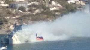 Ucraina a lovit sisteme radar şi nave ruseşti în Crimeea 